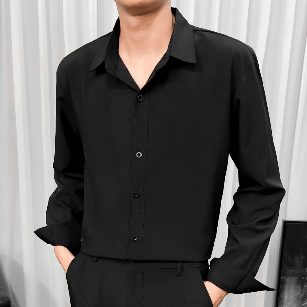 Áo Sơ Mi Nam Dài Tay Present