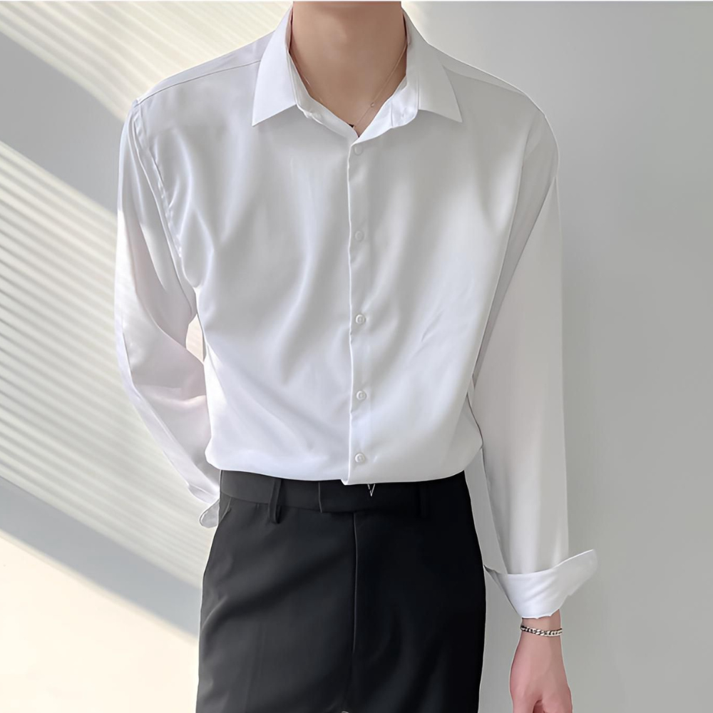 Áo Sơ Mi Nam Dài Tay Present