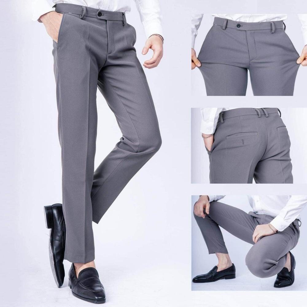 Quần Âu Nam n Trơn Quần Tây Nam Phong Cách Chuẩn Men Form Chuẩn Hàn Quốc