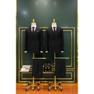 Áo Vest Comple Nam Cao Cấp, Suit Nam Hàn Quốc 6 Cúc Đồng Đẹp